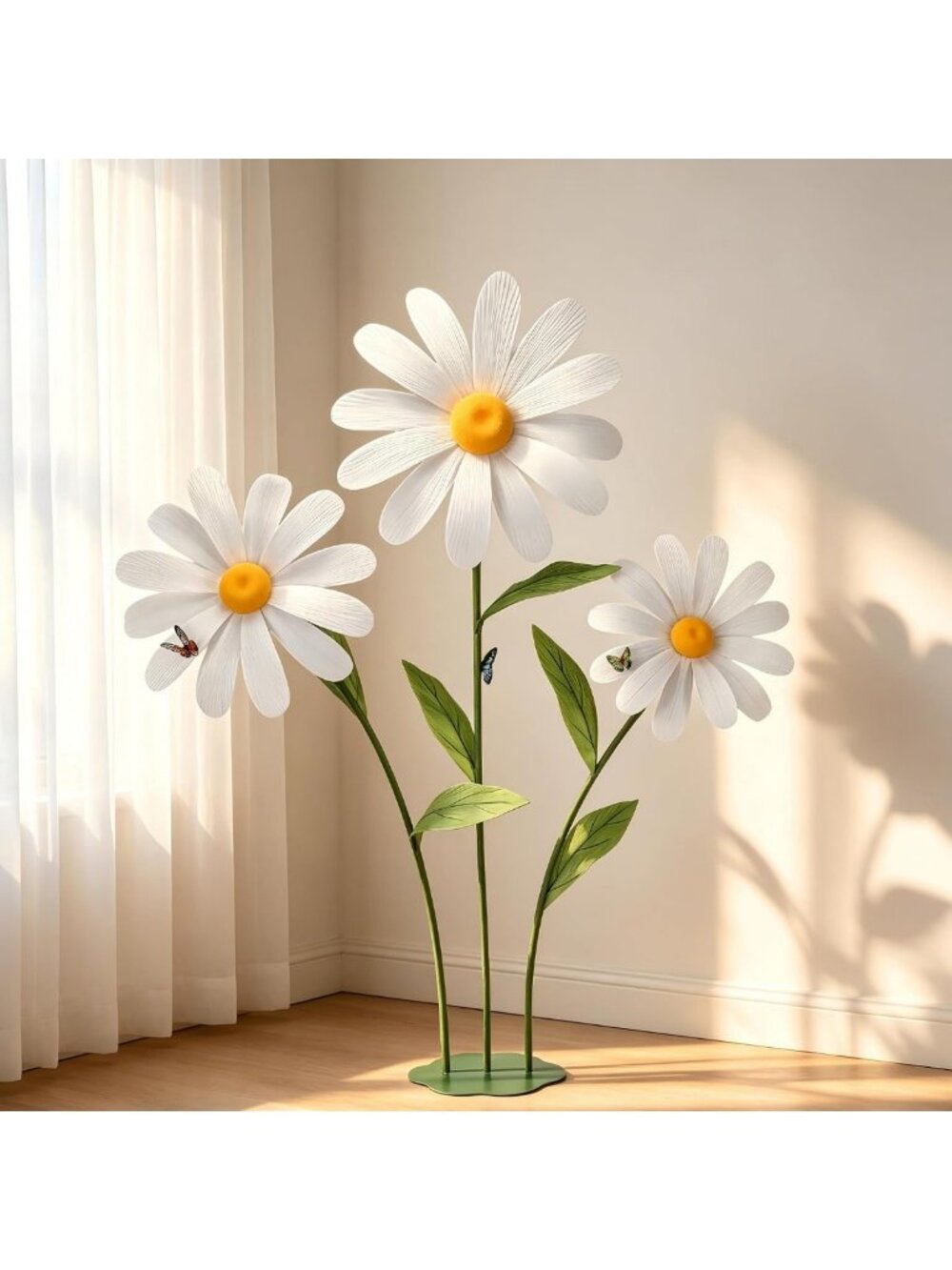 5.9Ft Large Artificial Daisy Flowers - Stunning Indoor/Outdoor Decor